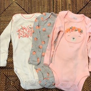 Just One You Carter’s long sleeve onesie bundle